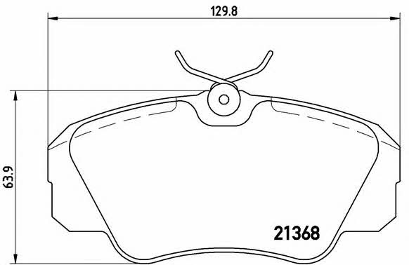 Купить Brembo P 59 016 по низкой цене в Украине!