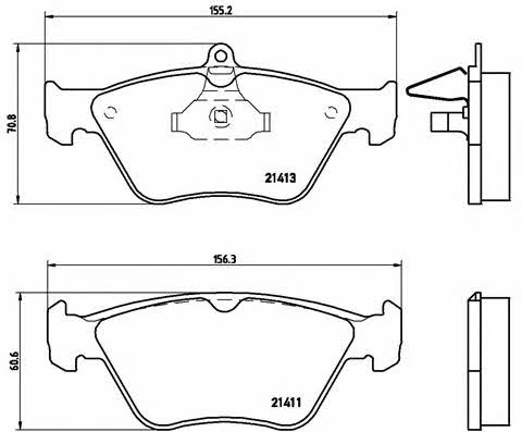 Купить Brembo P 59 019 по низкой цене в Украине!