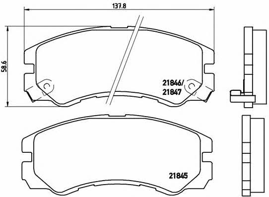 Купить Brembo P 59 020 по низкой цене в Украине!