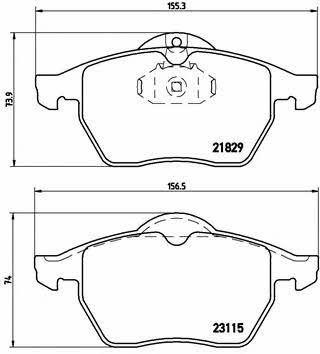 Купить Brembo P 59 022 по низкой цене в Украине!