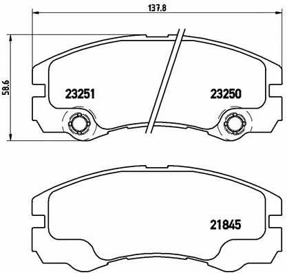 Купить Brembo P 59 033 по низкой цене в Украине!