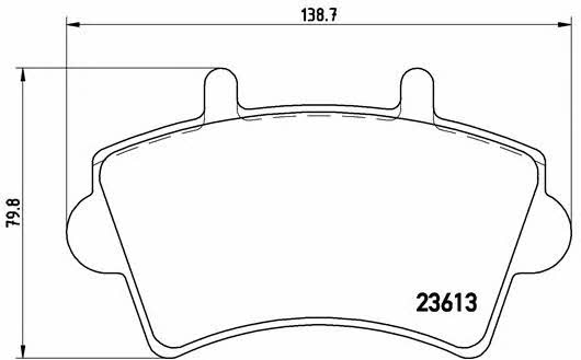 Купить Brembo P 59 039 по низкой цене в Украине!