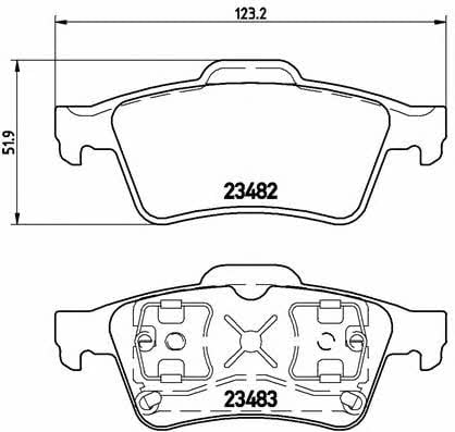Купить Brembo P 59 044 по низкой цене в Украине!