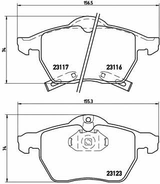 Купить Brembo P 59 048 по низкой цене в Украине!