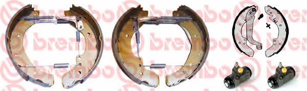 Колодки тормозные с цилиндрами, комплект Brembo K 23 013