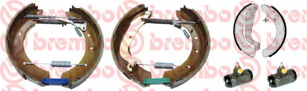 Колодки тормозные с цилиндрами, комплект Brembo K 23 016