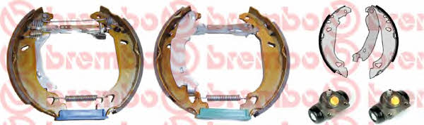 Колодки тормозные с цилиндрами, комплект Brembo K 23 027