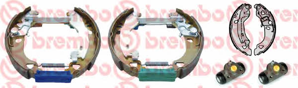 Колодки тормозные с цилиндрами, комплект Brembo K 23 028