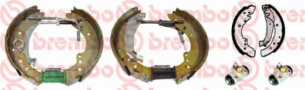 Колодки тормозные с цилиндрами, комплект Brembo K 23 034