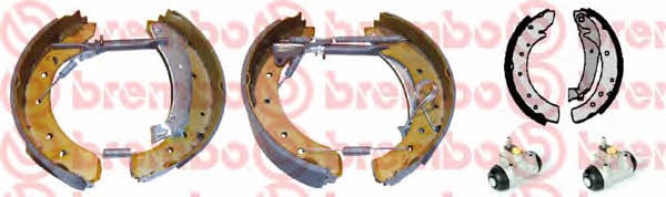 Колодки тормозные с цилиндрами, комплект Brembo K 23 036
