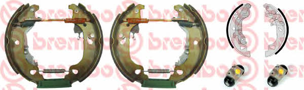 Колодки тормозные с цилиндрами, комплект Brembo K 23 046