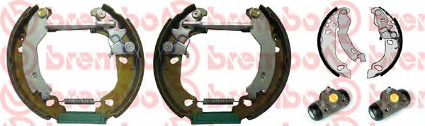 Колодки тормозные с цилиндрами, комплект Brembo K 23 052