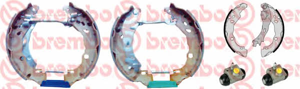 Колодки тормозные с цилиндрами, комплект Brembo K 23 053