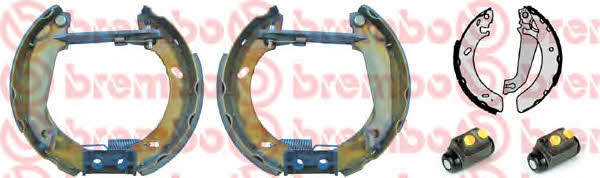 Колодки тормозные с цилиндрами, комплект Brembo K 24 032