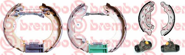 Колодки тормозные с цилиндрами, комплект Brembo K 50 005