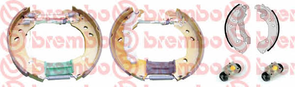 Колодки тормозные с цилиндрами, комплект Brembo K 56 012
