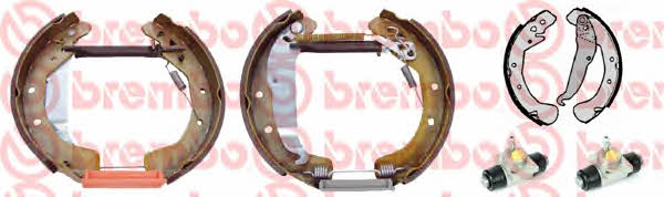 Колодки тормозные с цилиндрами, комплект Brembo K 59 039