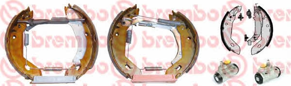 Колодки тормозные с цилиндрами, комплект Brembo K 61 036