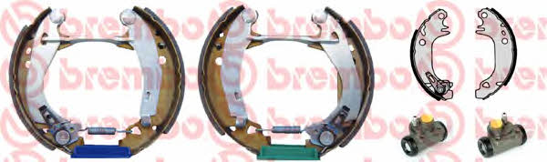 Колодки тормозные с цилиндрами, комплект Brembo K 61 046