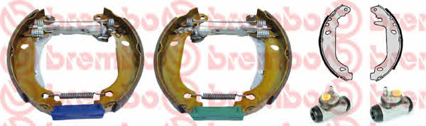 Колодки тормозные с цилиндрами, комплект Brembo K 61 058