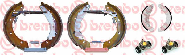 Колодки тормозные с цилиндрами, комплект Brembo K 61 068