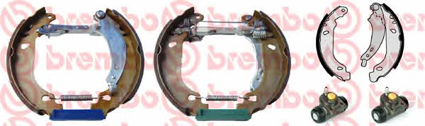 Колодки тормозные с цилиндрами, комплект Brembo K 61 073