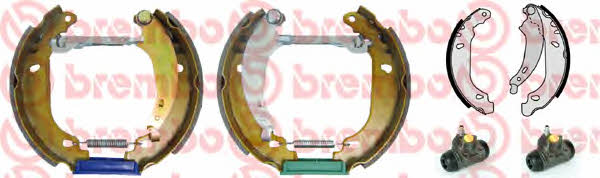 Колодки тормозные с цилиндрами, комплект Brembo K 68 067