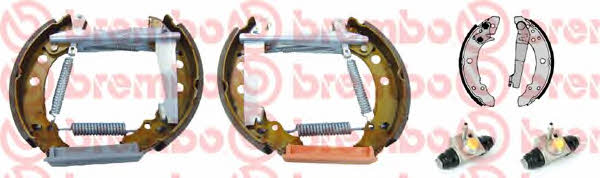 Колодки тормозные с цилиндрами, комплект Brembo K 85 048
