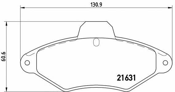 Купить Brembo P 61 052 по низкой цене в Украине!