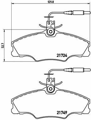 Купить Brembo P 61 056 по низкой цене в Украине!