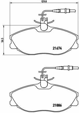 Купить Brembo P 61 057 по низкой цене в Украине!