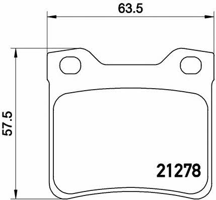 Купить Brembo P 61 058 по низкой цене в Украине!