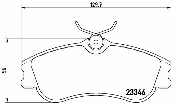 Купить Brembo P 61 069 по низкой цене в Украине!