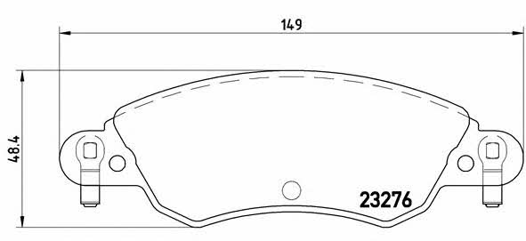 Купить Brembo P 61 070 по низкой цене в Украине!