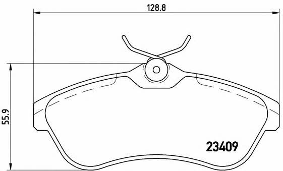 Купить Brembo P 61 075 по низкой цене в Украине!