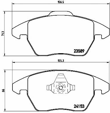 Купить Brembo P 61 076 по низкой цене в Украине!