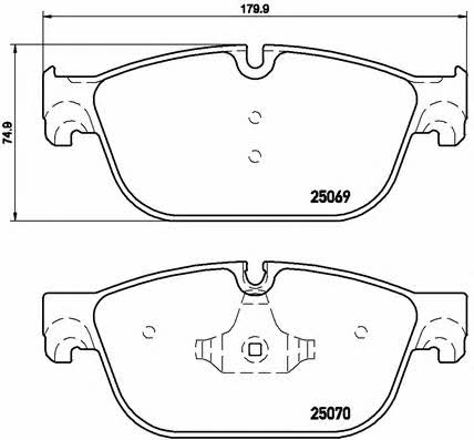 Купить Brembo P 61 107 по низкой цене в Украине!