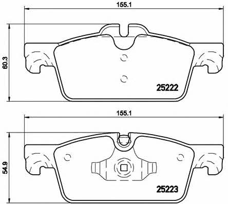 Купить Brembo P 61 112 по низкой цене в Украине!