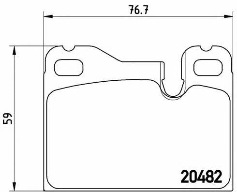 Купить Brembo P 65 003 по низкой цене в Украине!