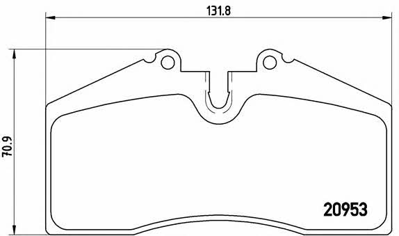 Купить Brembo P 65 005 по низкой цене в Украине!