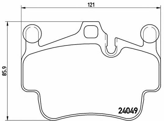 Купить Brembo P 65 014 по низкой цене в Украине!