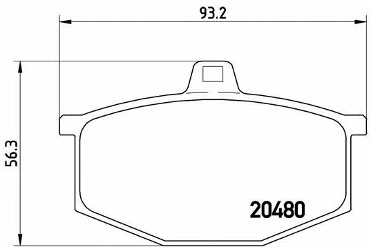 Купить Brembo P 68 005 по низкой цене в Украине!