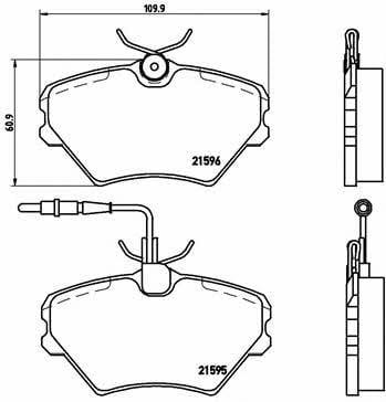 Купить Brembo P 68 022 по низкой цене в Украине!