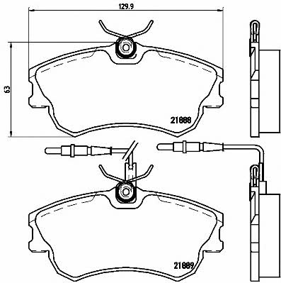 Купить Brembo P 68 023 по низкой цене в Украине!