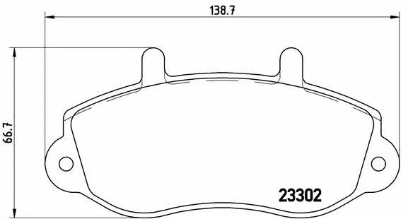 Купить Brembo P 68 025 по низкой цене в Украине!