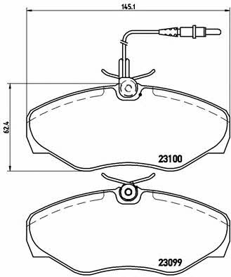 Купить Brembo P 68 026 по низкой цене в Украине!