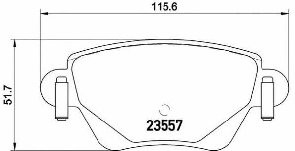 Купить Brembo P 68 028 по низкой цене в Украине!