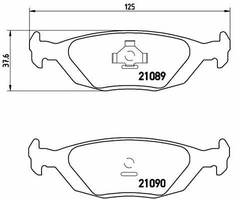 Купить Brembo P 71 003 по низкой цене в Украине!