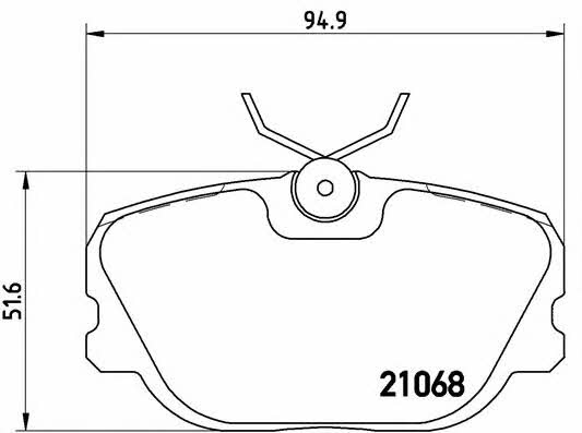 Купить Brembo P 71 004 по низкой цене в Украине!