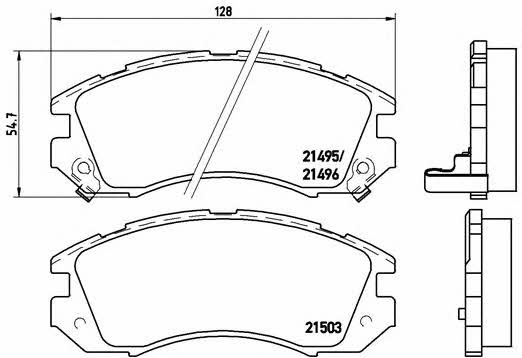 Купить Brembo P 78 004 по низкой цене в Украине!